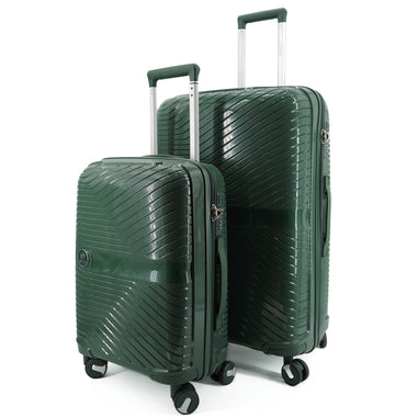 SET DI 2 VALIGIE S+L "DARK GREEN"