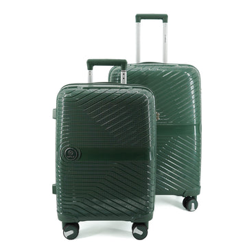 SET DI 2 VALIGIE S+M "DARK GREEN"