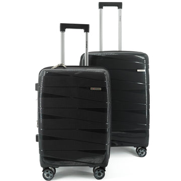 STRONG. SET DI 2 VALIGIE S+M "BLACK"