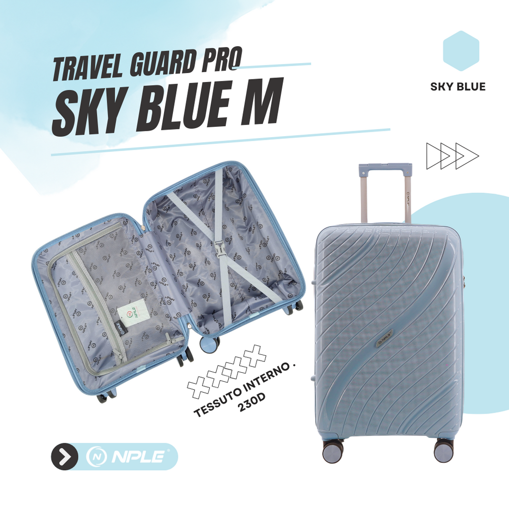 FAMILY. TROLLEY DA STIVA M " SKY BLUE"