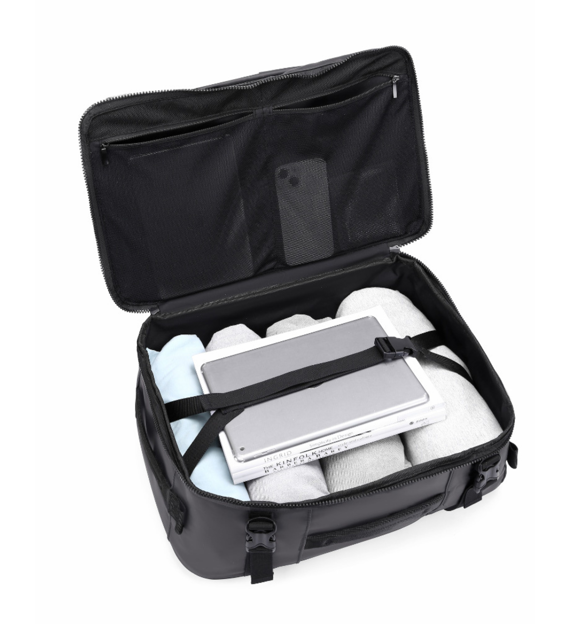 Nomad. Zaino da viaggio 2in1 Antracite