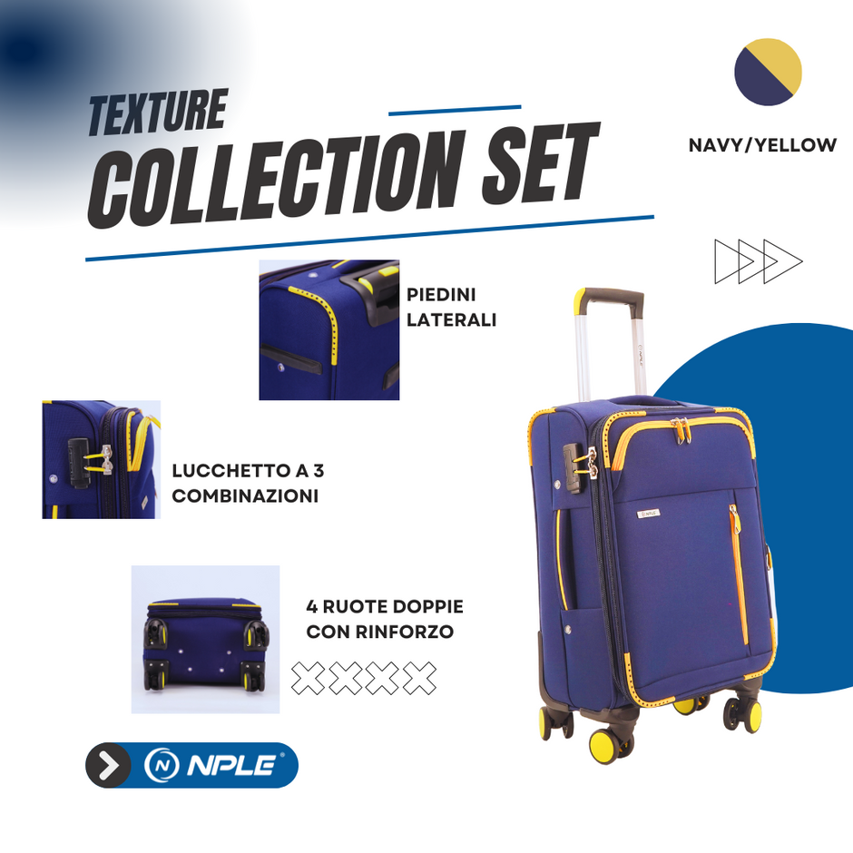 VALIGIA DA STIVA L TESSUTO TEXTURE COLLECTION