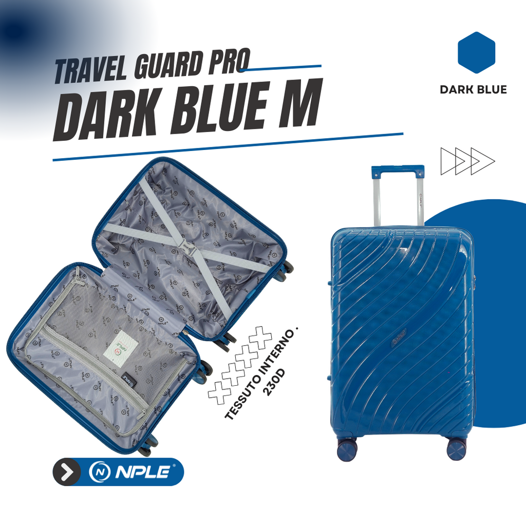 FAMILY. TROLLEY DA STIVA M " DARK BLUE"