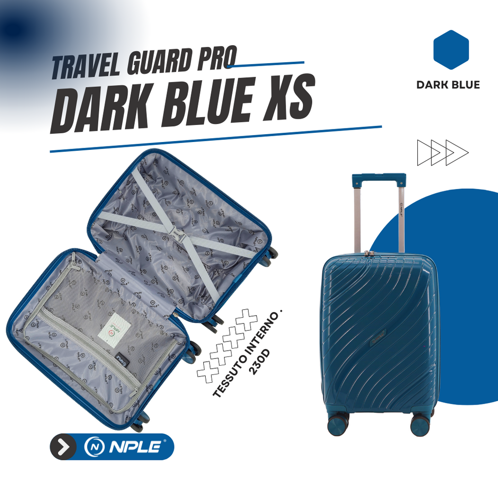 FAMILY. BAGAGLIO A MANO XS " DARK BLUE "