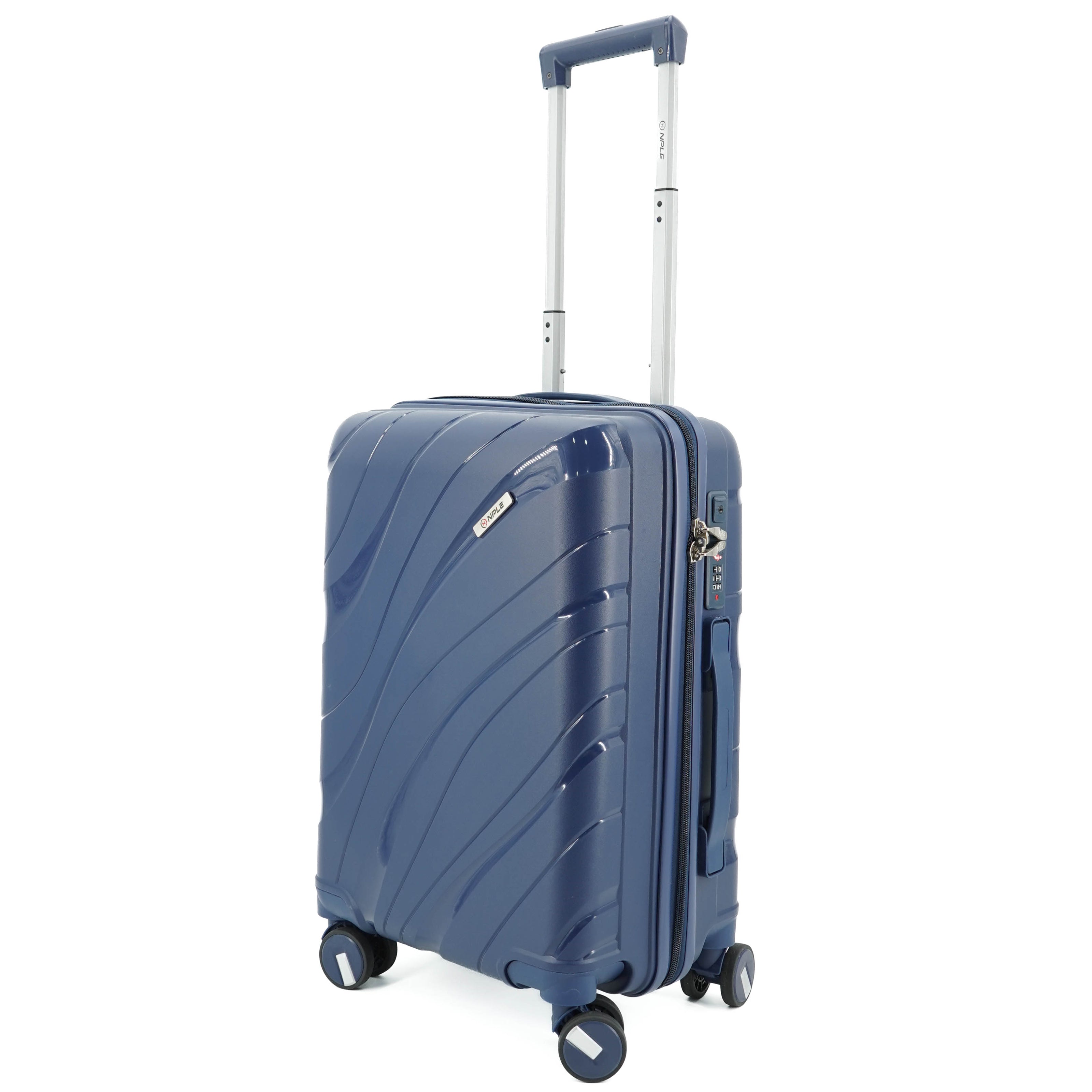 SET OF 3 SUITCASES S,M,L BLUE