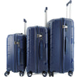 SET OF 3 SUITCASES S,M,L BLUE