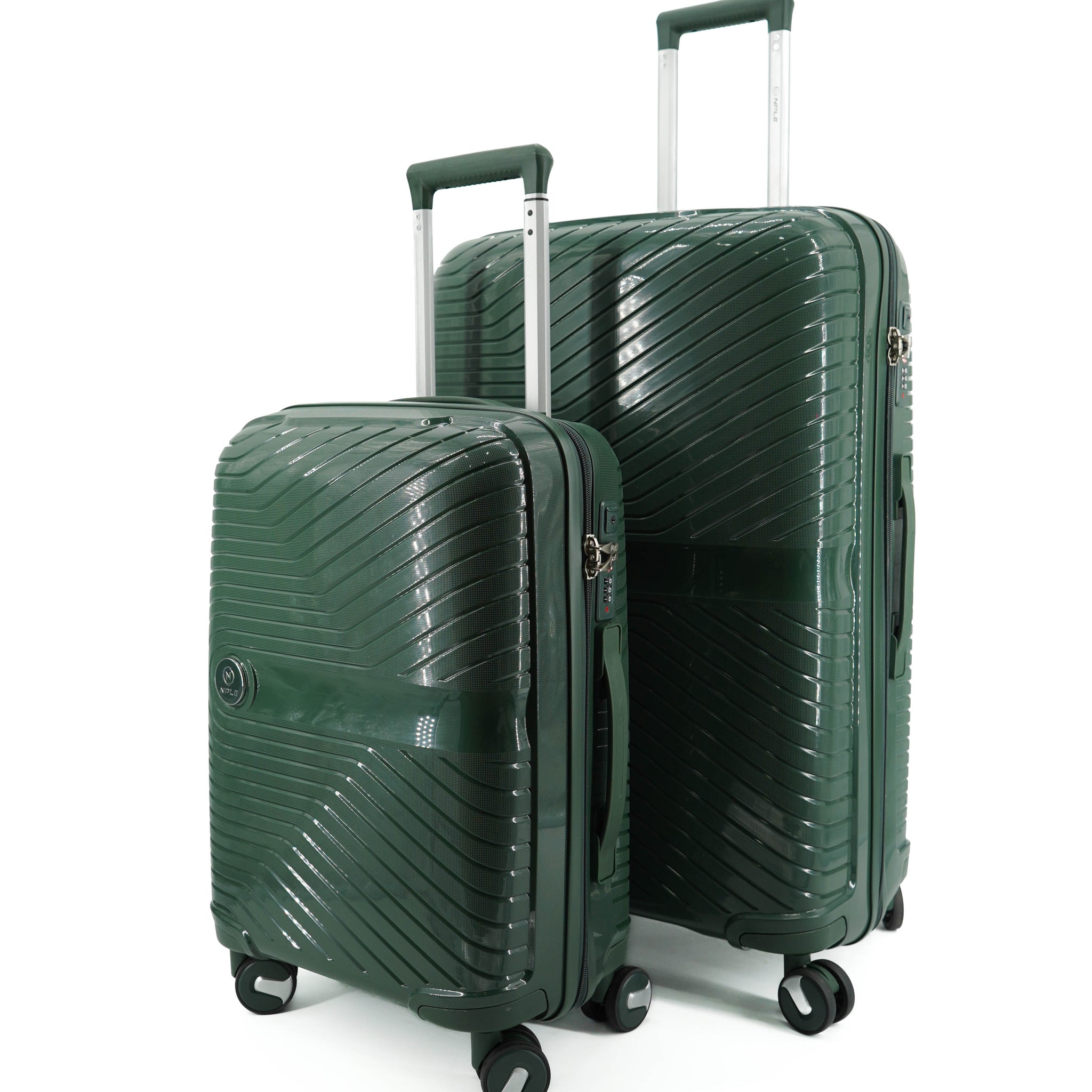 SET DI  2 VALIGIE S+L "DARK GREEN"