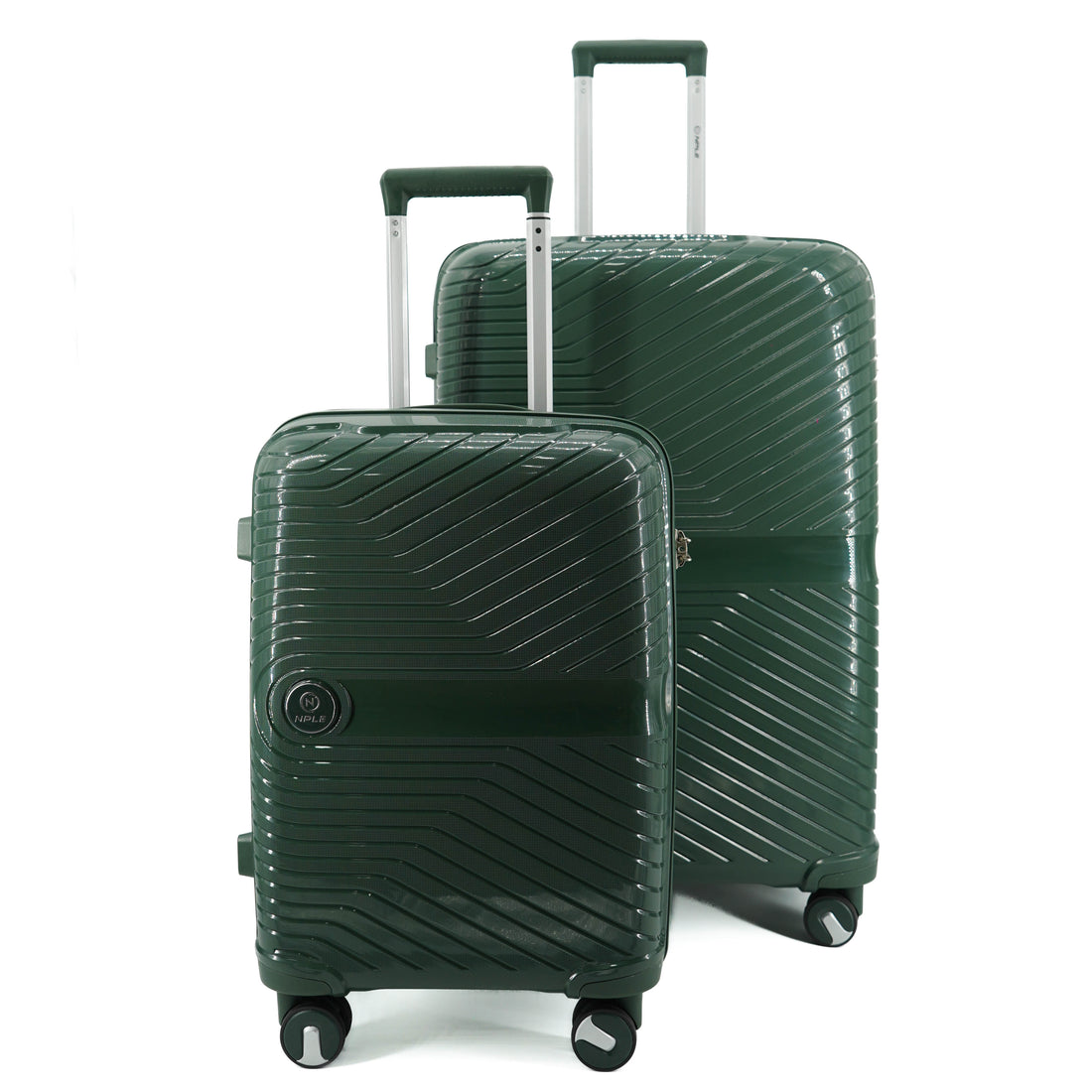 SET DI  2 VALIGIE S+L "DARK GREEN"