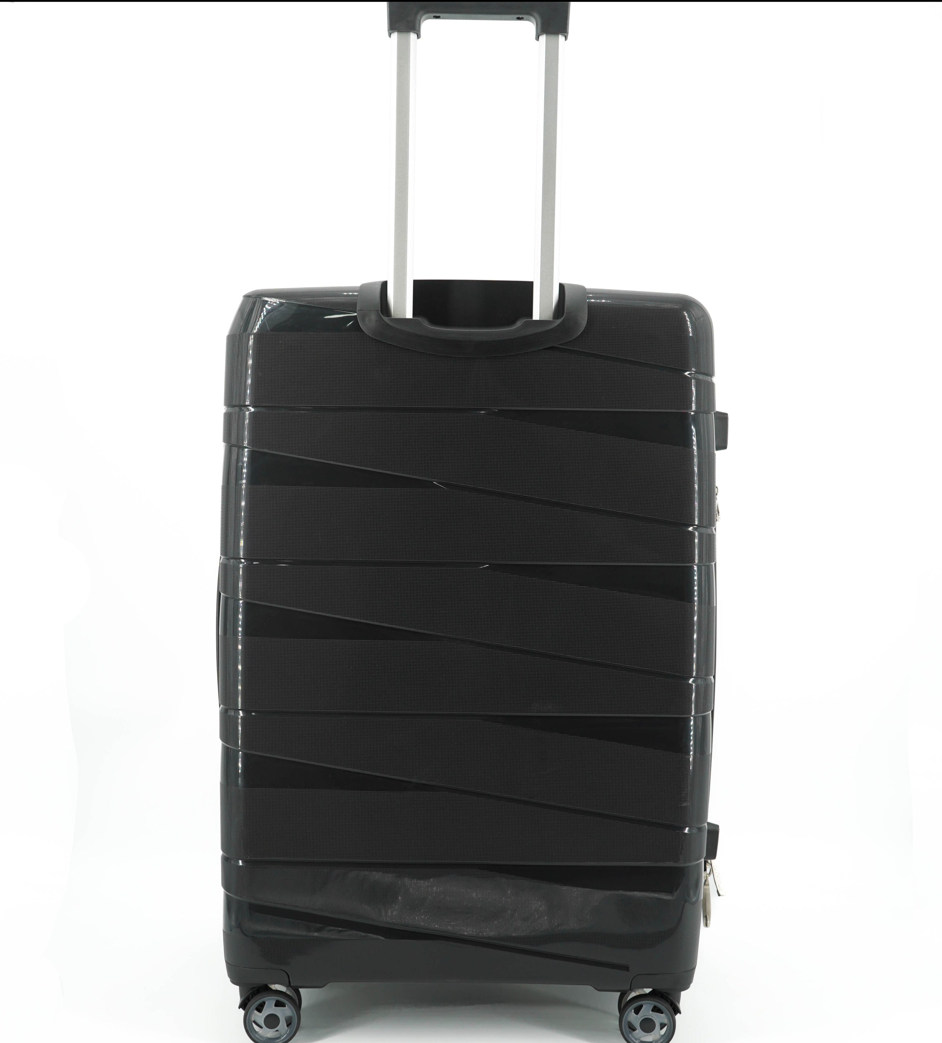 BLACK L CHECK-IN SUITCASE