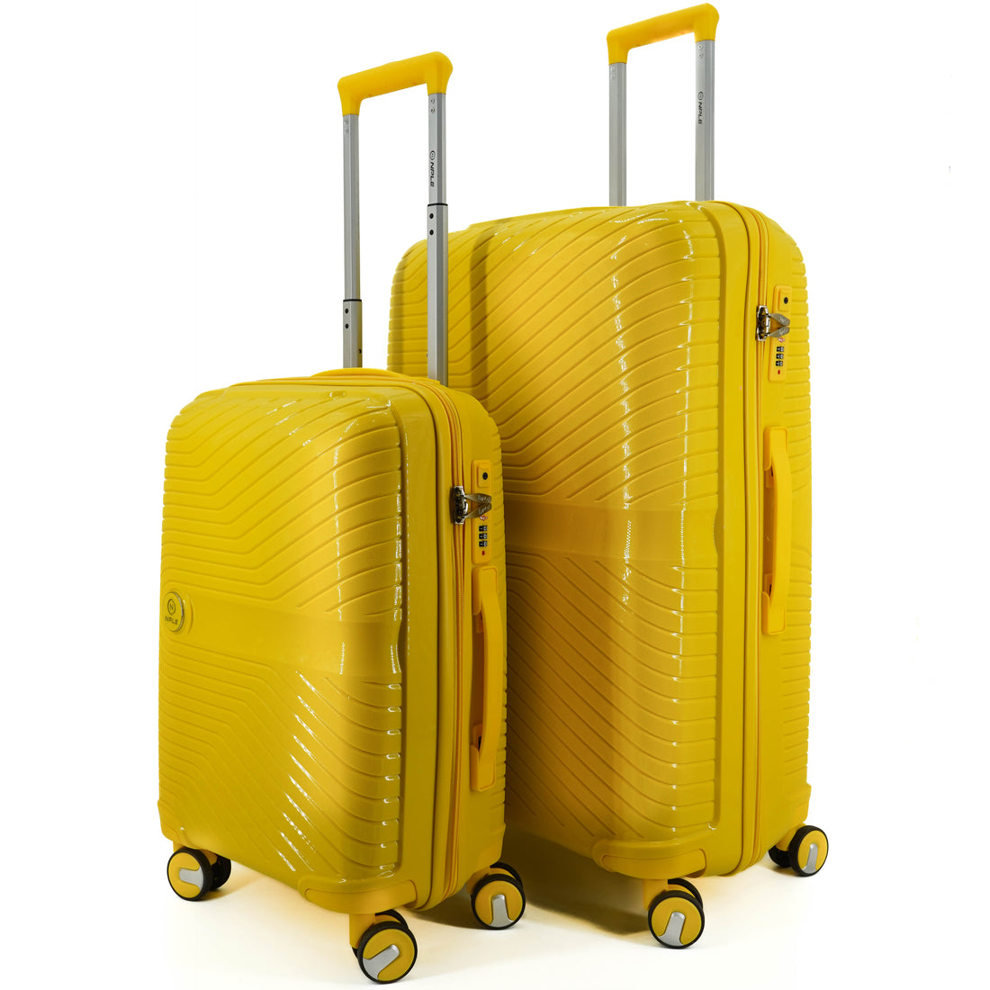 SOLID. SET DI  2 VALIGIE S+L "YELLOW"