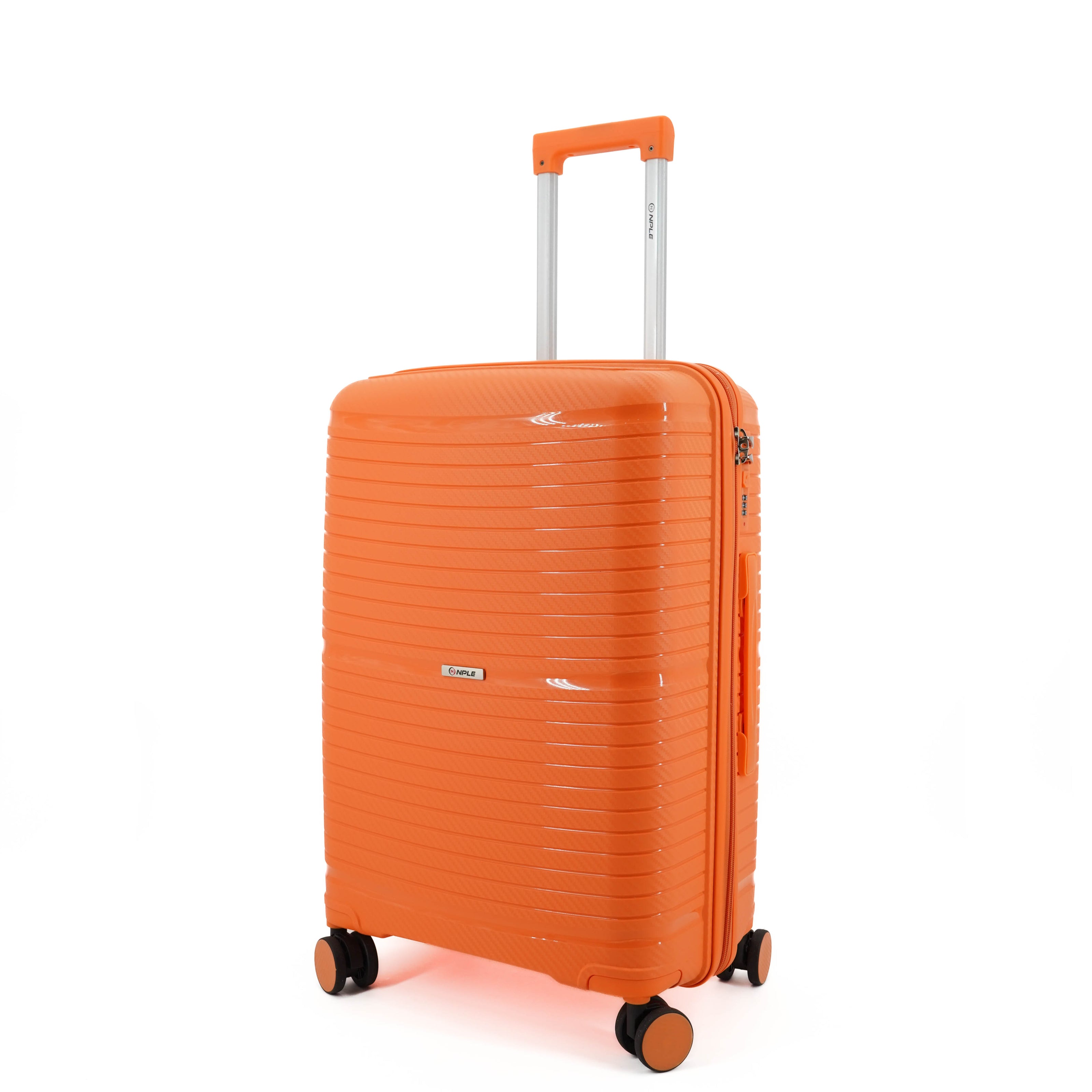 SET OF 2 S+M ORANGE SUITCASES