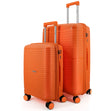 SET OF 2 S+L ORANGE SUITCASES