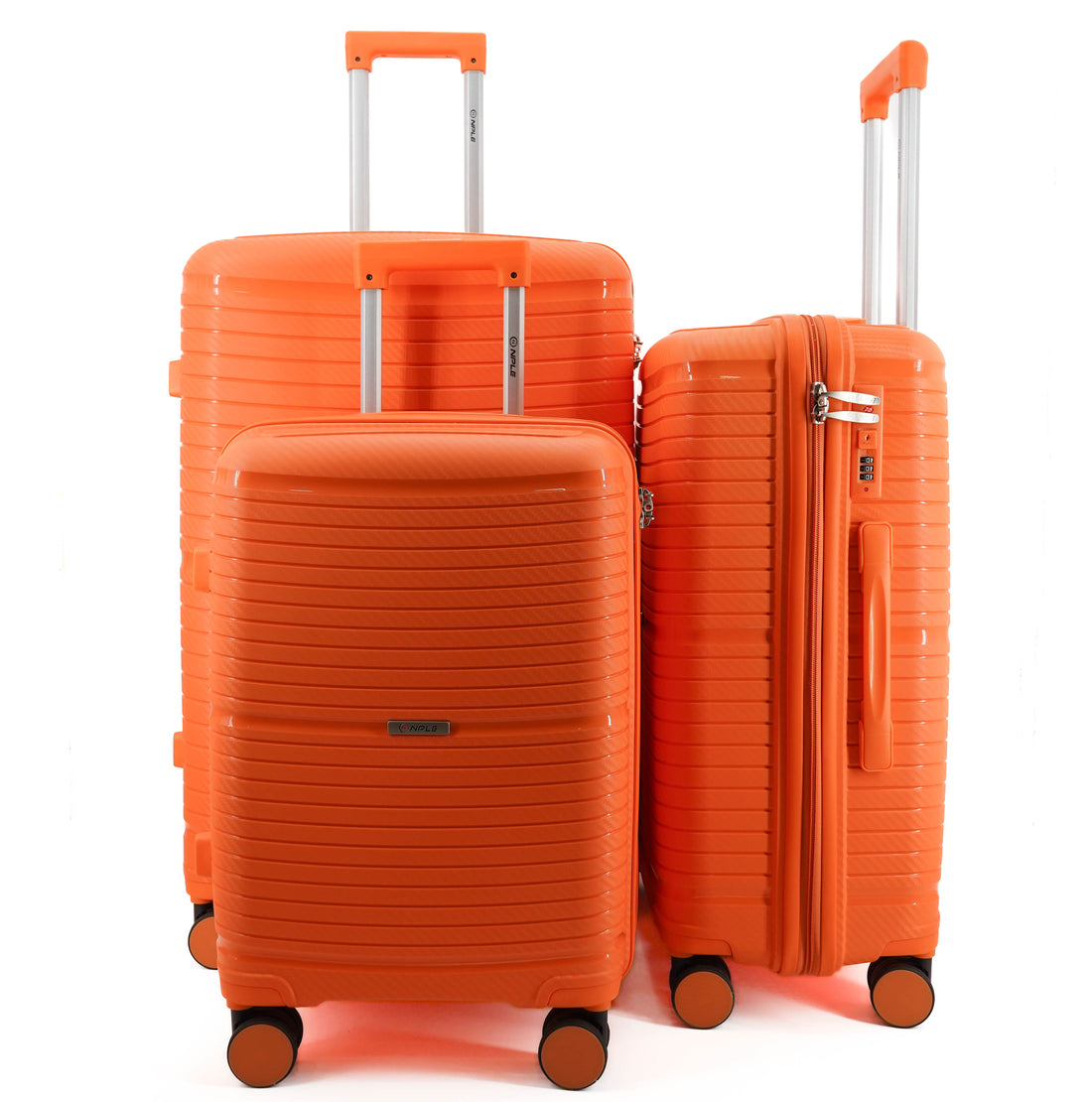 IRIDE. SET DI  3 VALIGIE S+M+L "ORANGE"