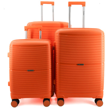 SET DI  3 VALIGIE S+M+L "ORANGE"