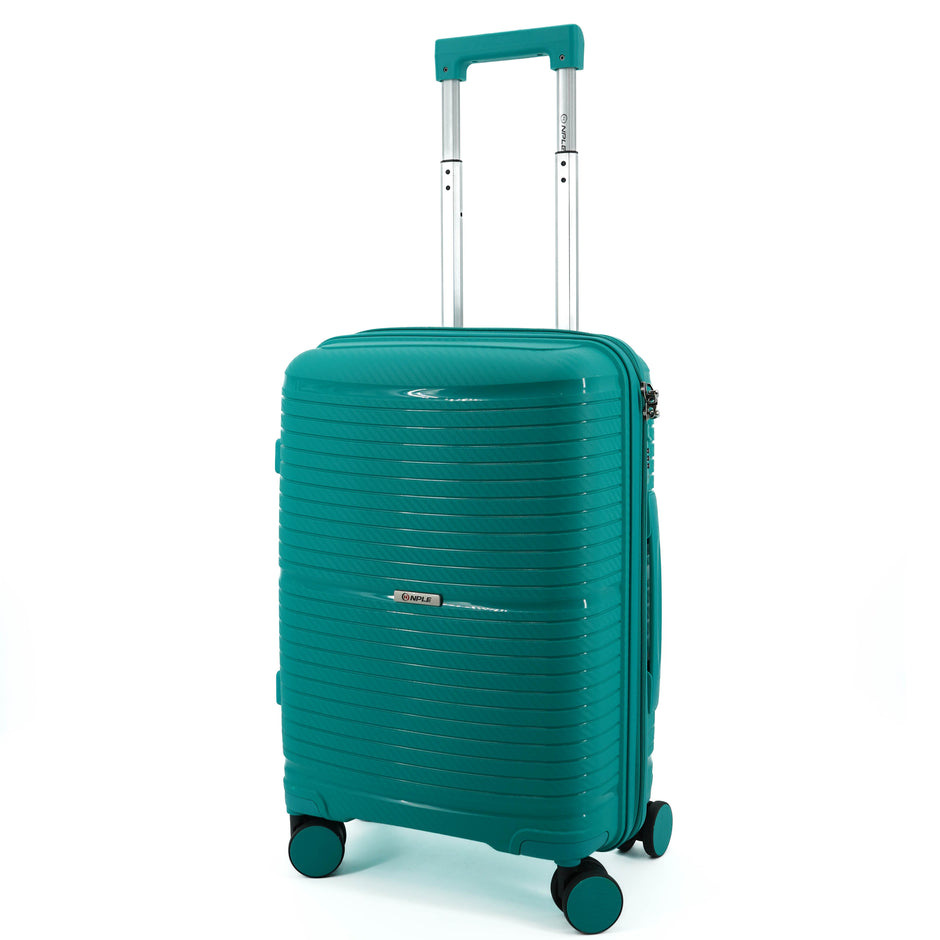 SET OF 2 SUITCASES S+M TURQUOISE