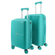 SET OF 2 SUITCASES S+M TURQUOISE