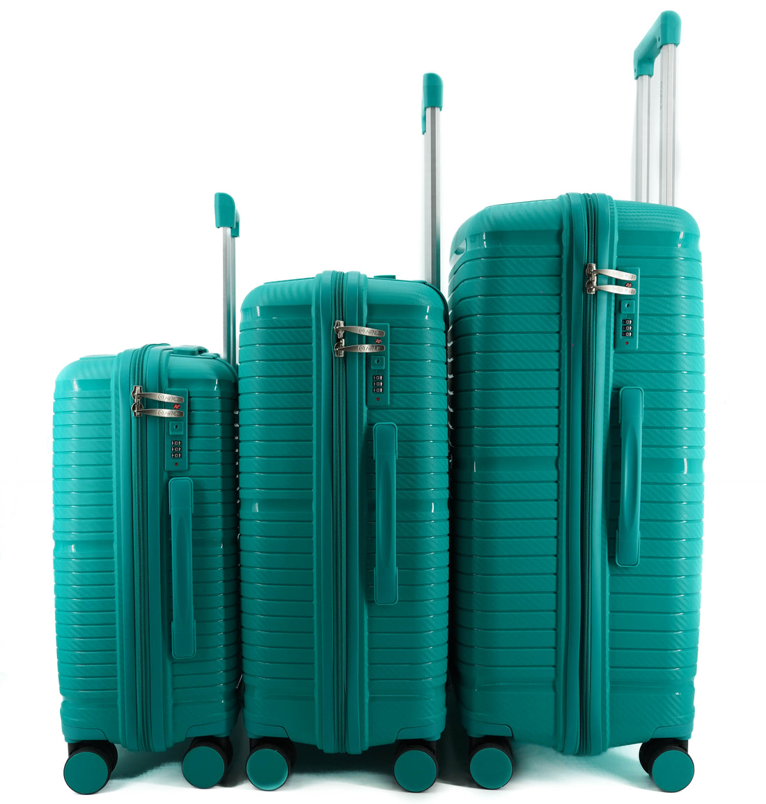 IRIDE. SET DI  3 VALIGIE S+M+L "TURQUOISE"