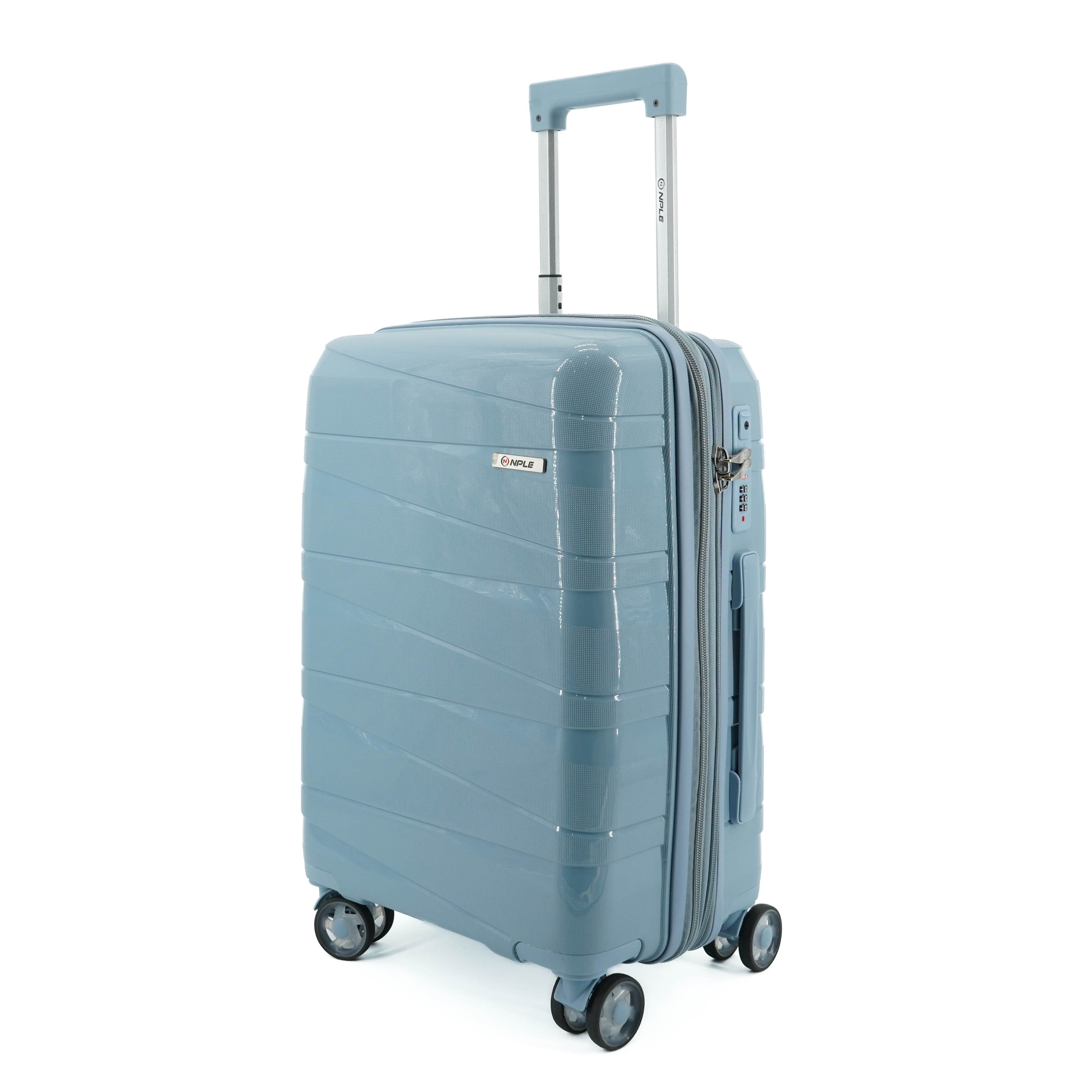 SET OF 2 SUITCASES S+L BLUE