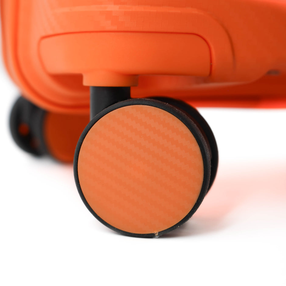 SET OF 2 S+L ORANGE SUITCASES