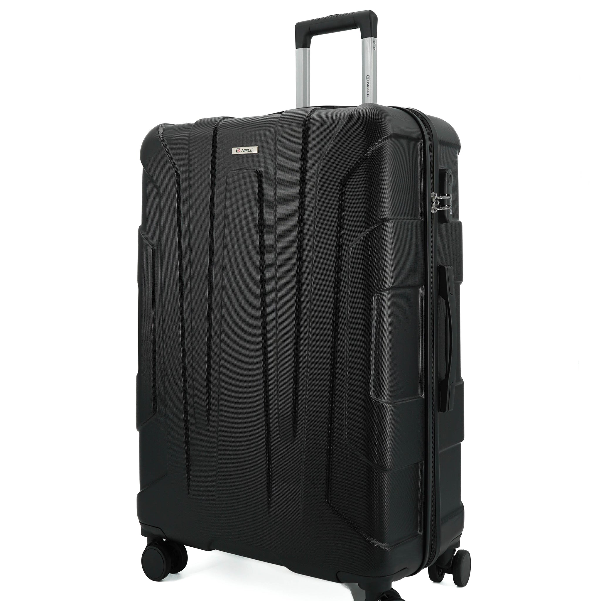 SMART BLACK LUGGAGE SET S+M+L