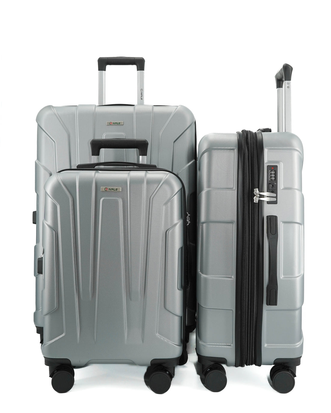 SET DI VALIGIE S+M+L SMART ADVANCED "LIGHT GREY"