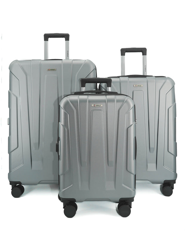 SMART BLACK LUGGAGE SET S+M+L