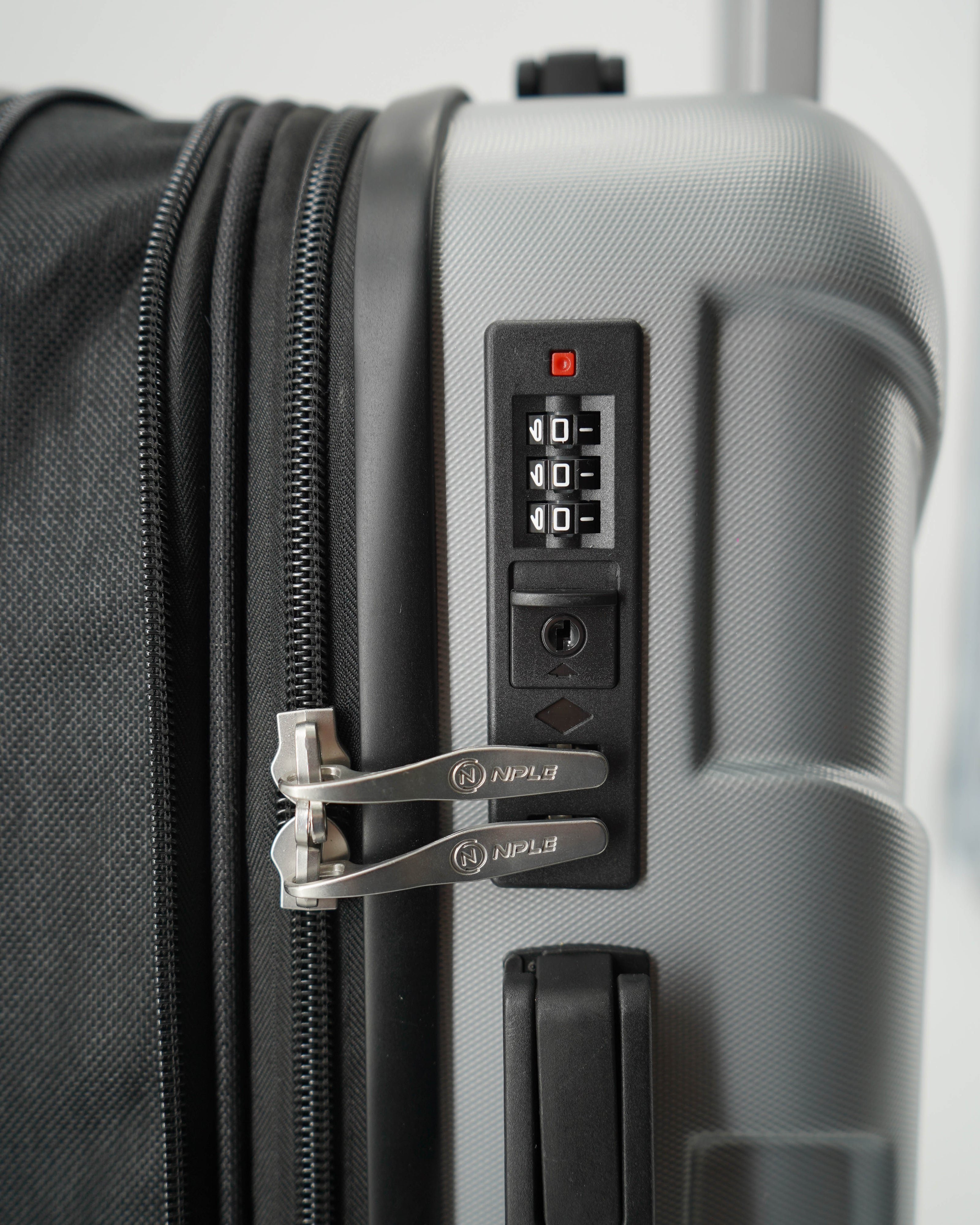 SMART BLACK LUGGAGE SET S+M+L