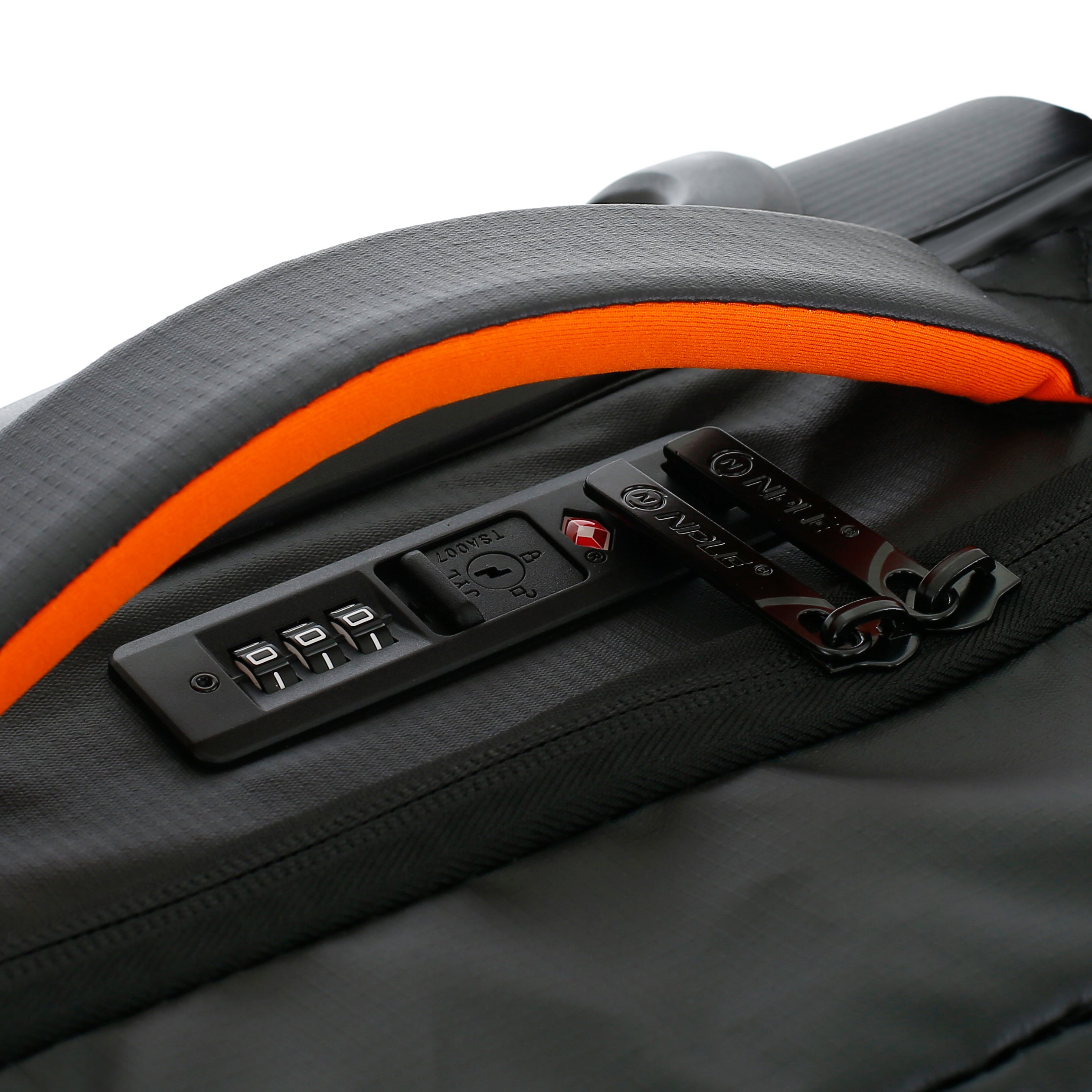 NOMAD ZAINO-TROLLEY Black Orange