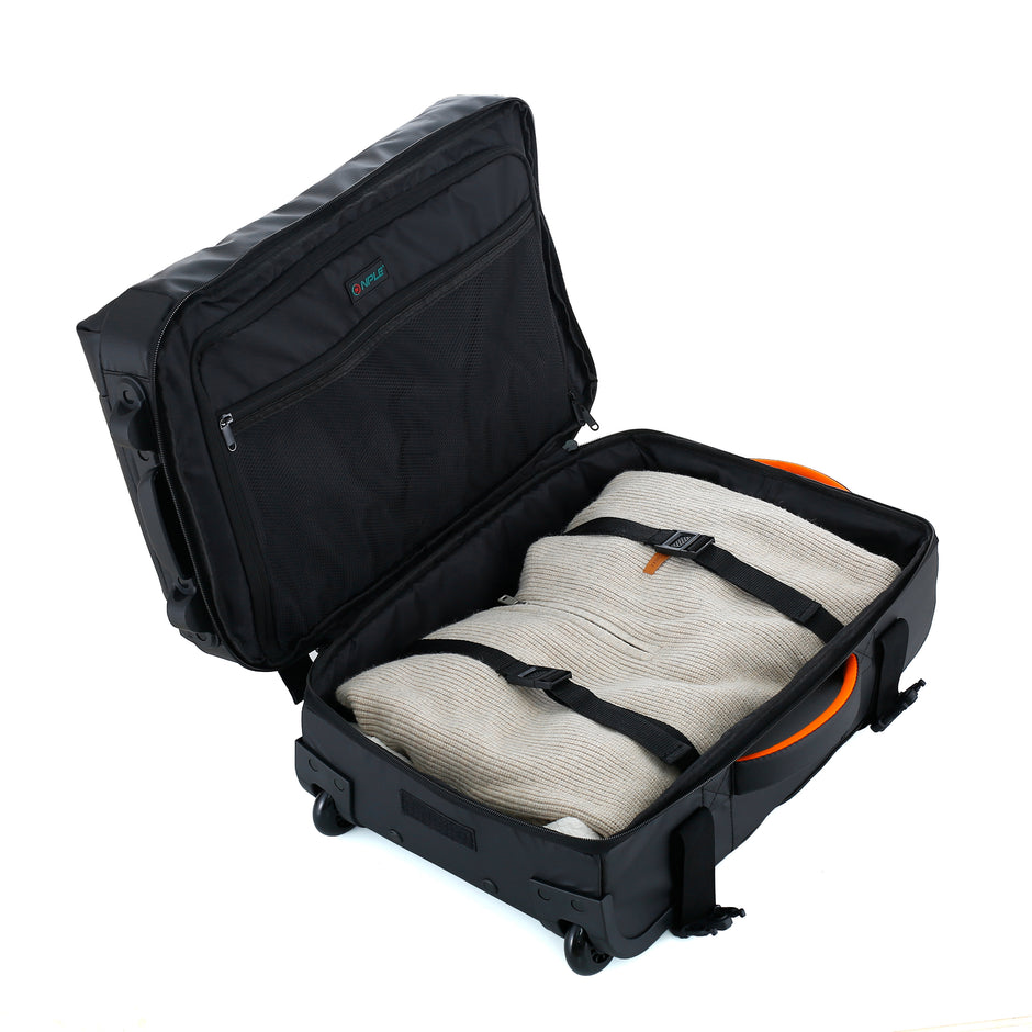 NOMAD ZAINO-TROLLEY Black Orange