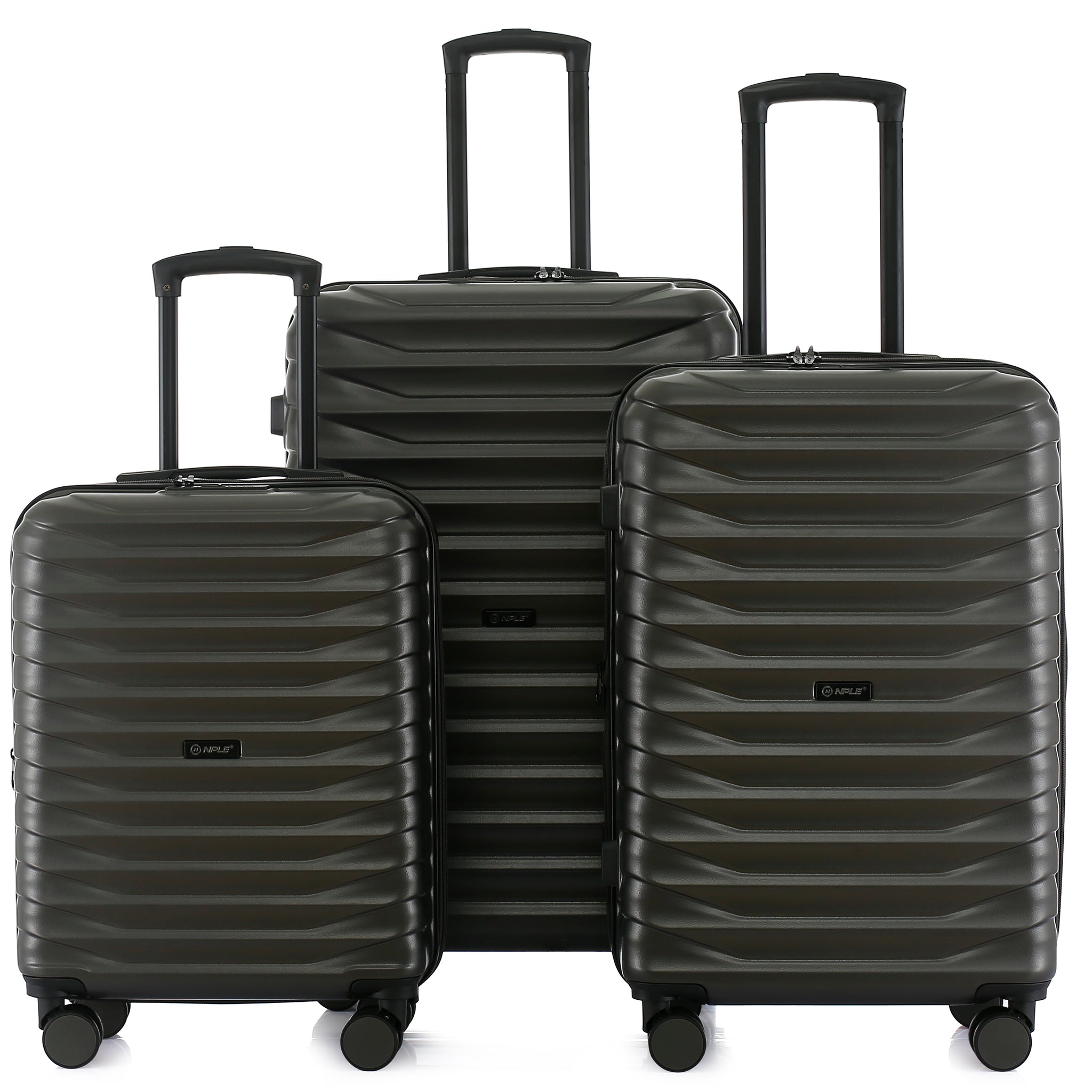 KRYPTON SET 3 PEZZI ESPANDIBILE "DARK GREY"