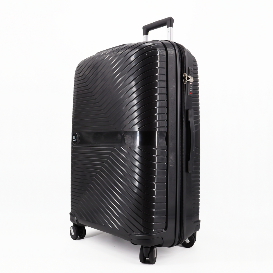 SOLID. VALIGIA M ESPANDIBILE "BLACK"