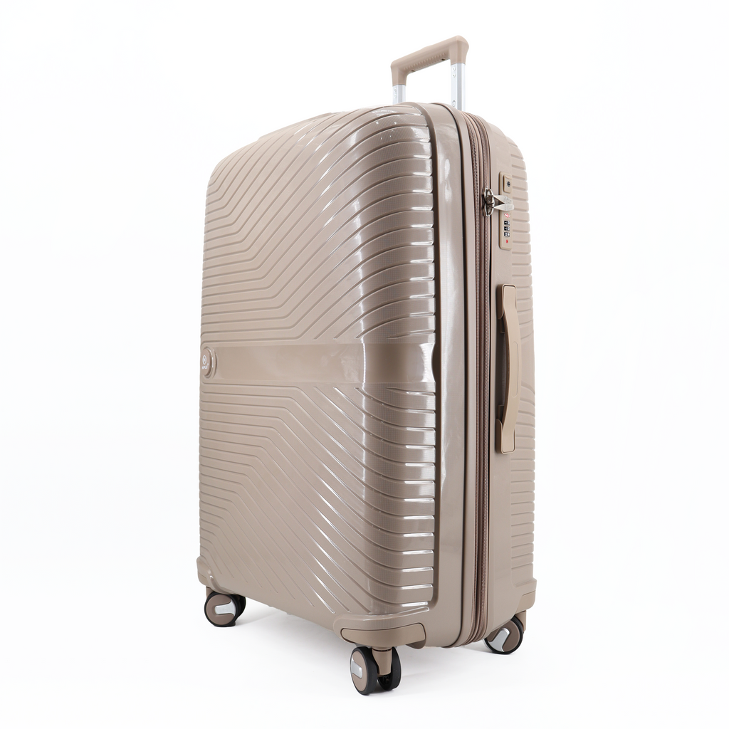 SET OF 3 SUITCASES S,M,L GREEN