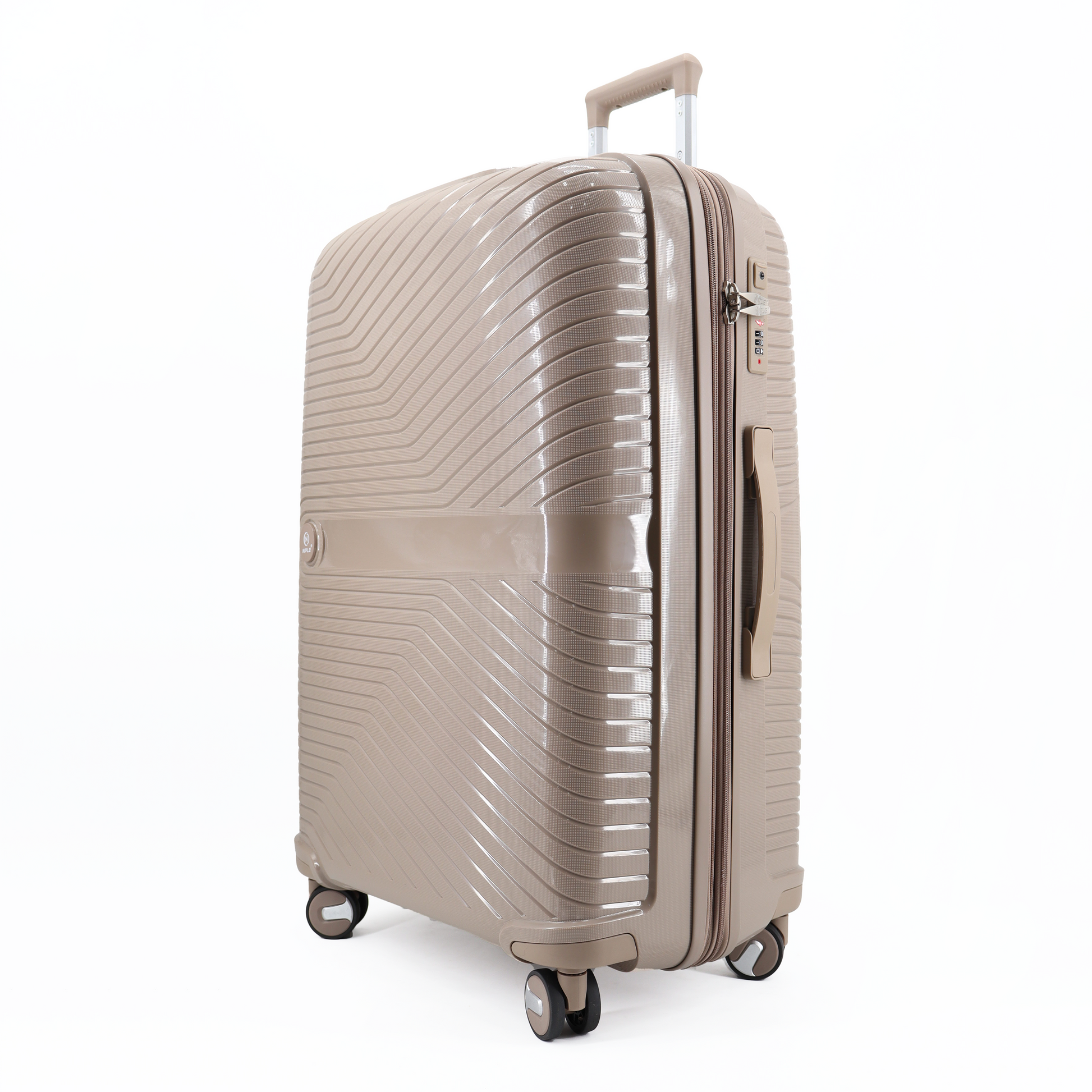 SET OF 3 SUITCASES S,M,L GREEN