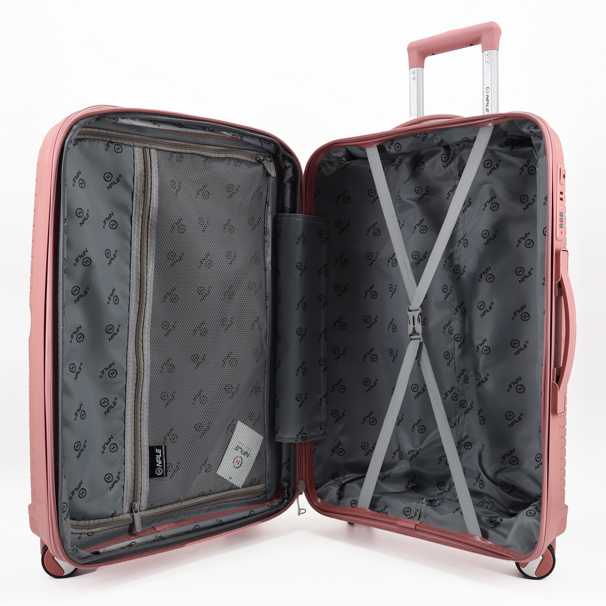 SOLID. VALIGIA M ESPANDIBILE "ROSE GOLD"