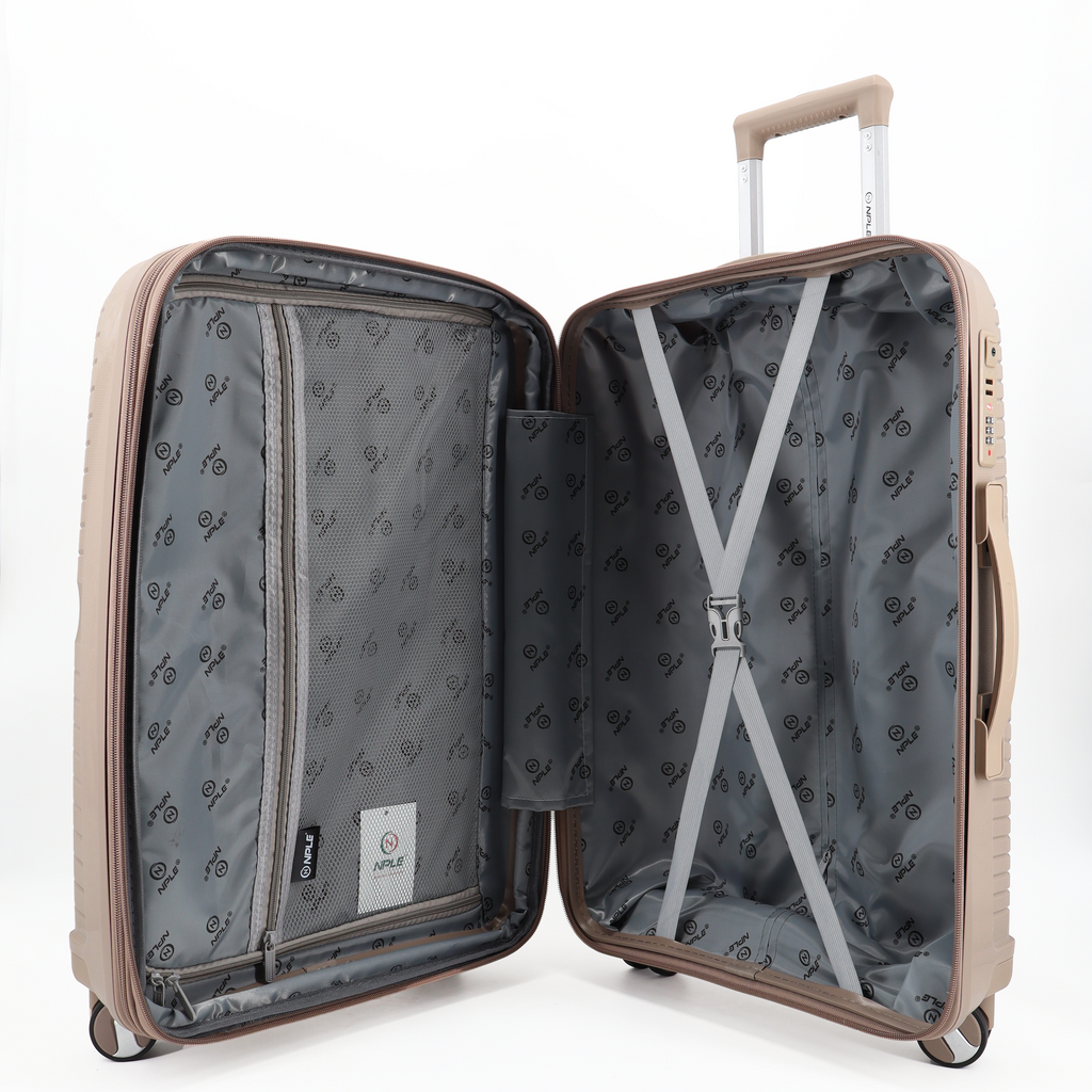 SET OF 3 SUITCASES S,M,L GREEN
