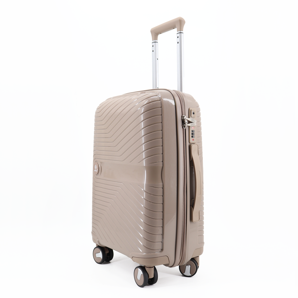 SET OF 3 SUITCASES S,M,L GREEN
