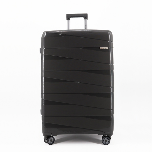 BLACK L CHECK-IN SUITCASE
