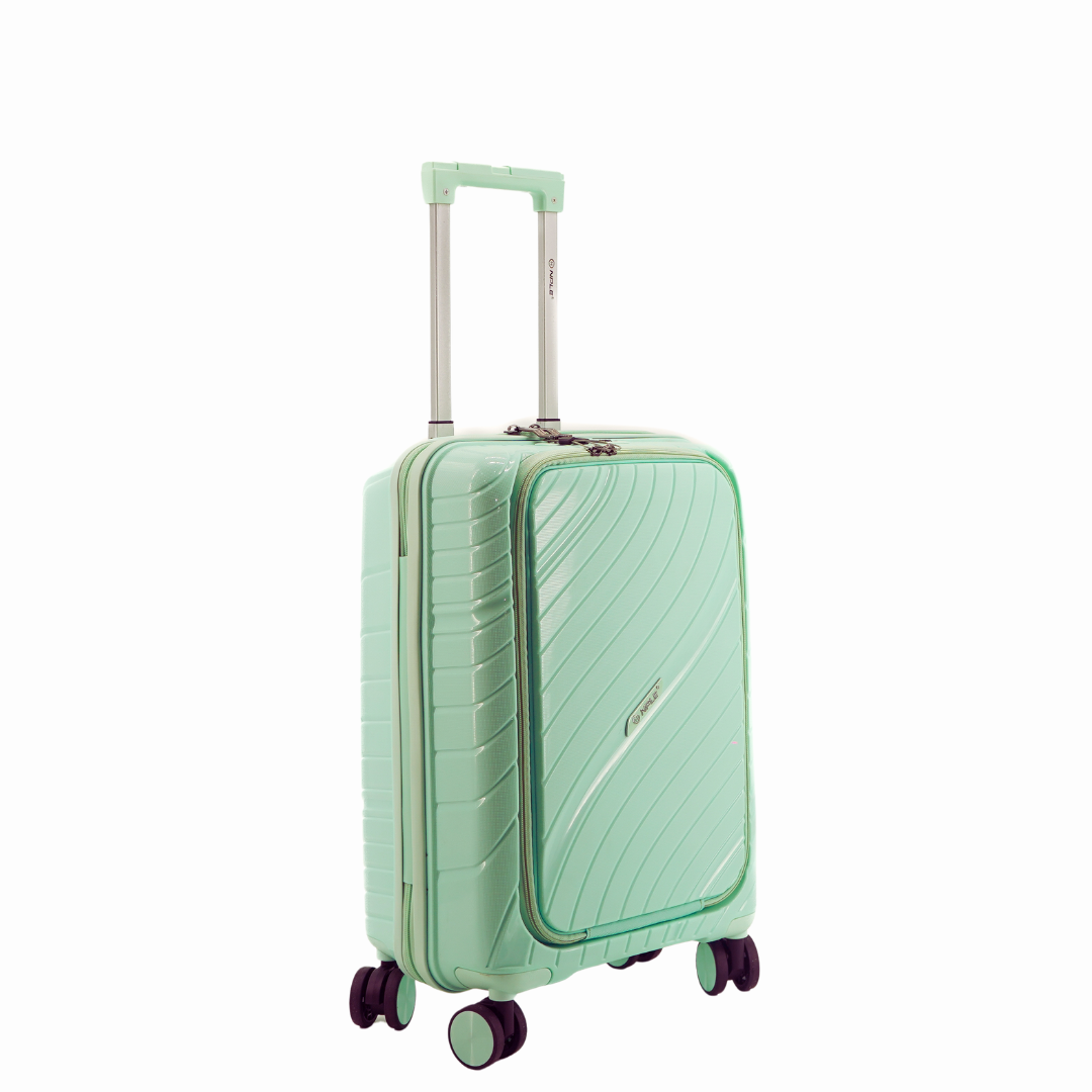 BAGAGLIO A MANO S " LIGHT GREEN" PORTA PC