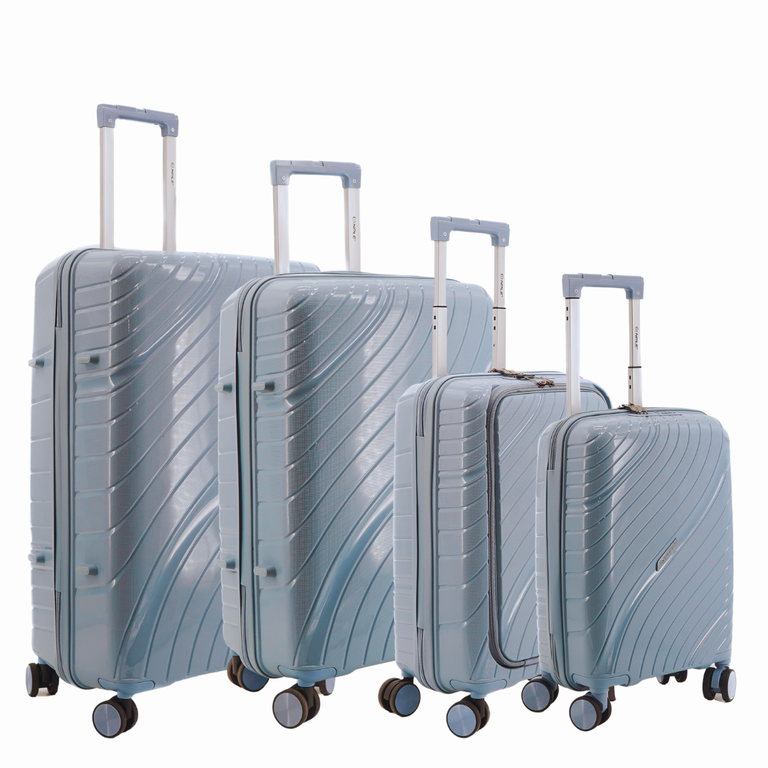 FAMILY. SET DI  4 VALIGIE XS+S+M+L "SKY BLUE"