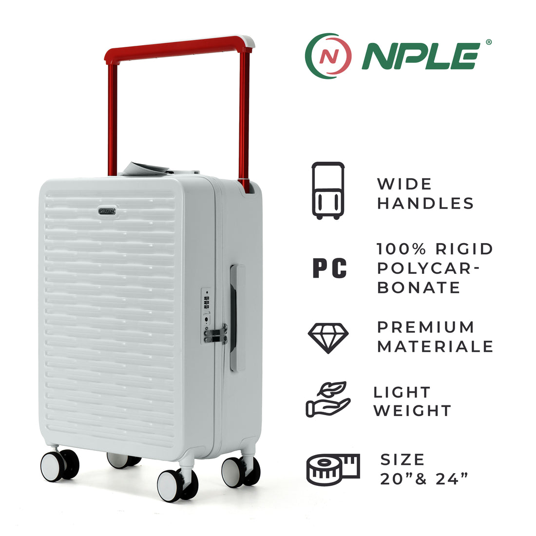 CITY. SET DI VALIGIE COSTIERA 20"24"