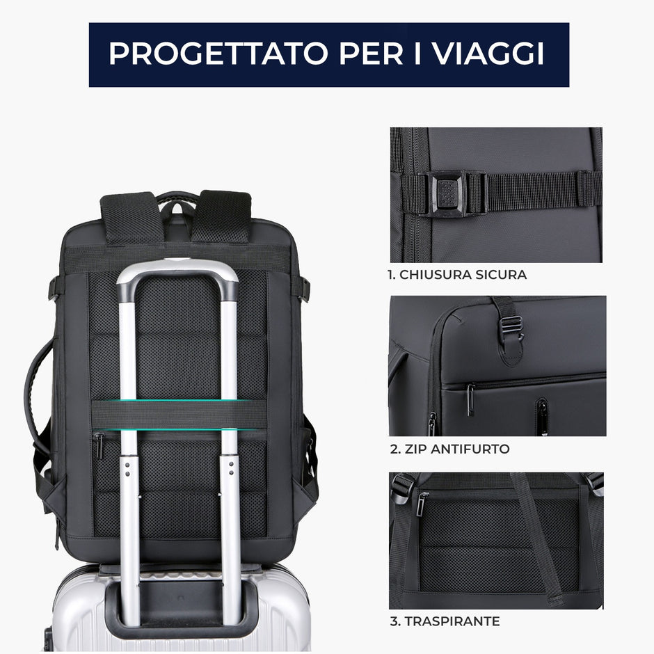 ZAINO DA VIAGGIO ESPANDIBILE (EASYJET)  MARSIGLIA