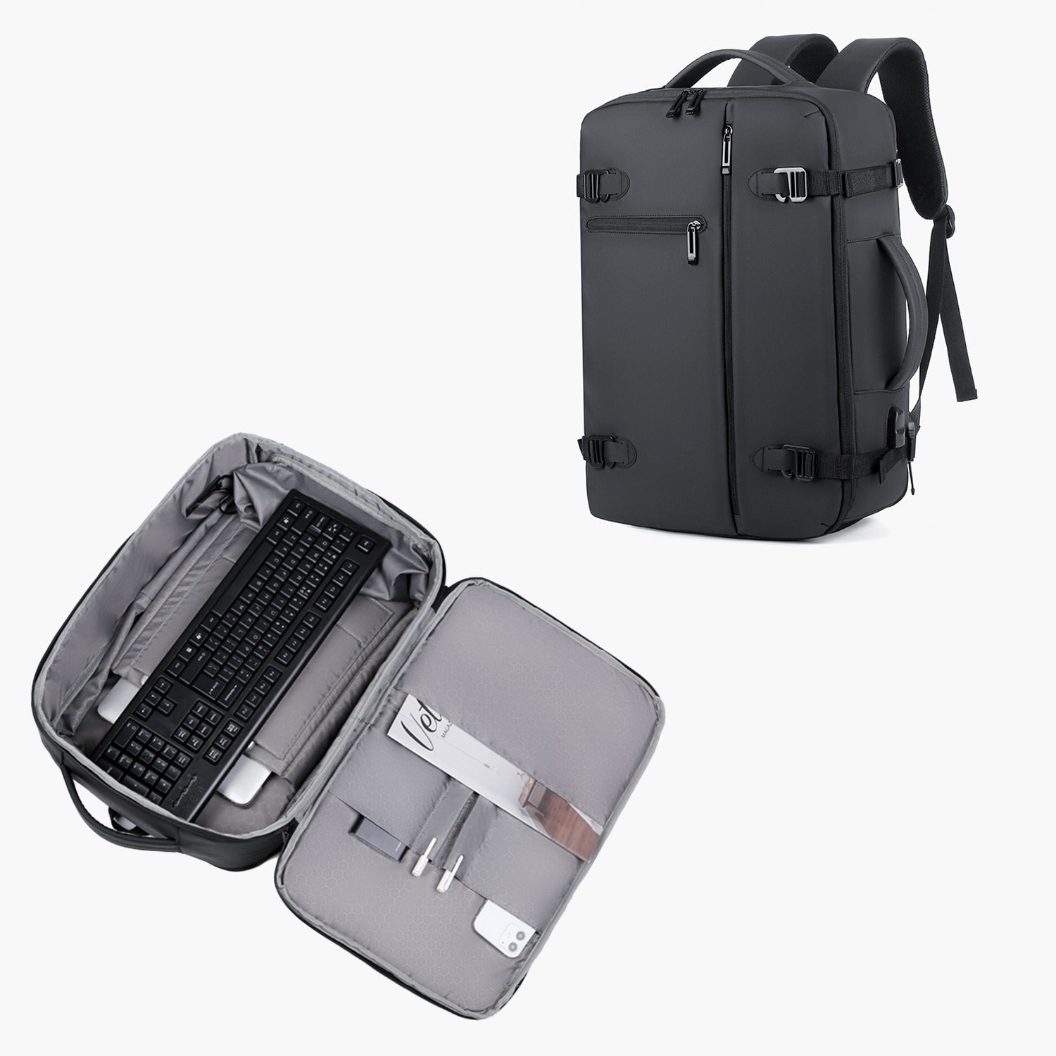 ZAINO DA VIAGGIO ESPANDIBILE (EASYJET)  MARSIGLIA