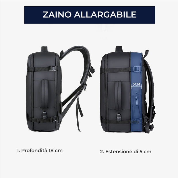 ZAINO DA VIAGGIO ESPANDIBILE (EASYJET)  MARSIGLIA