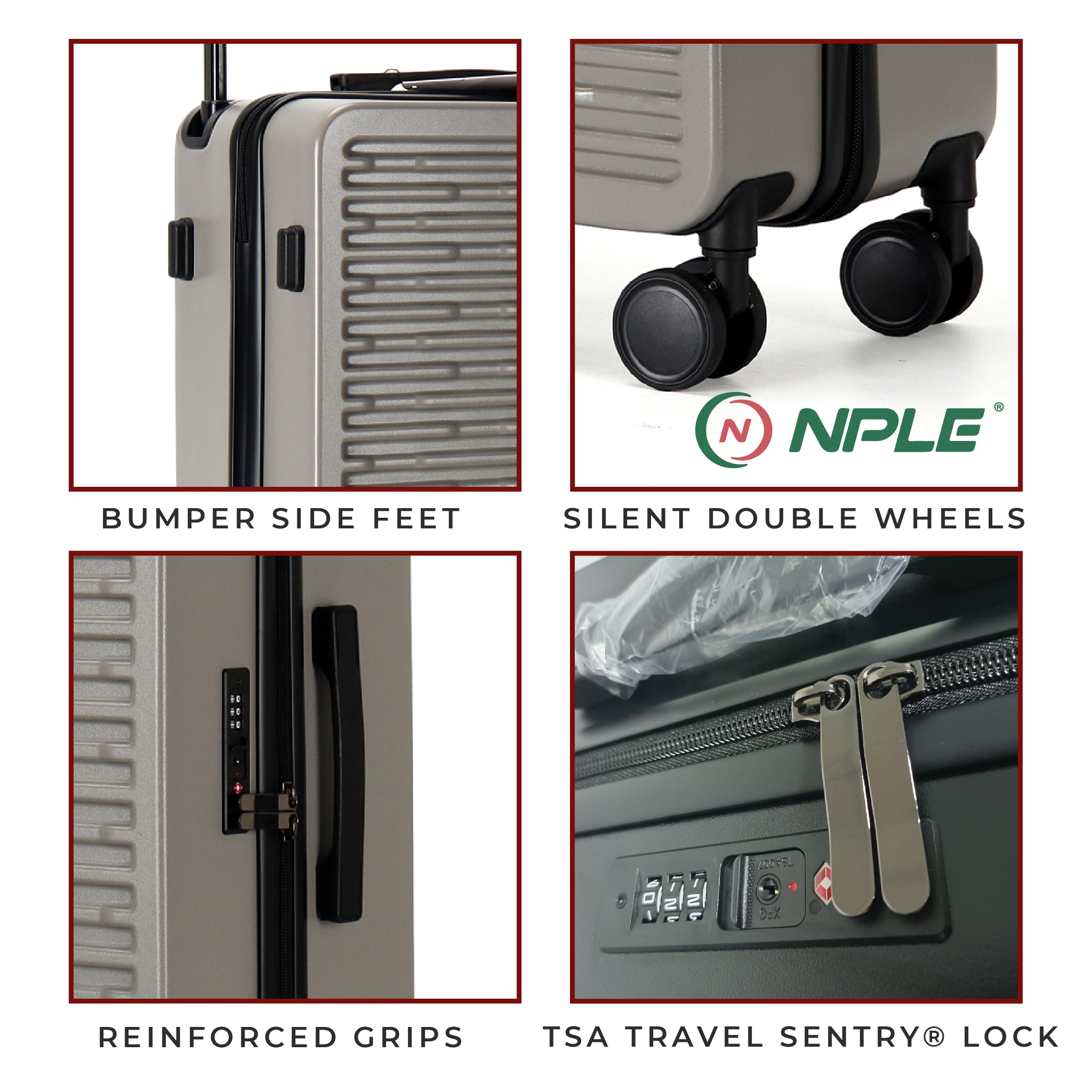 SET OF SUITCASES MILANO 20