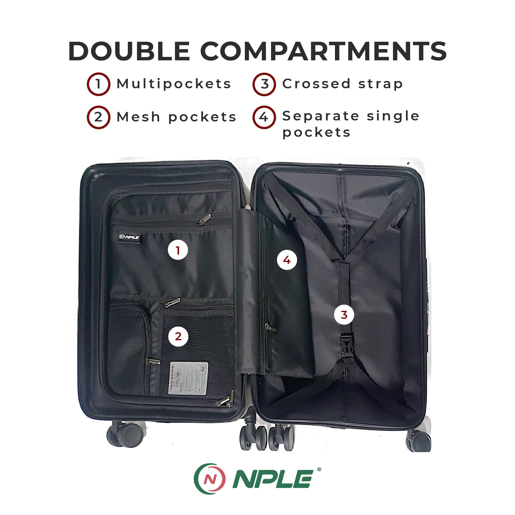 SET OF SUITCASES MILANO 20